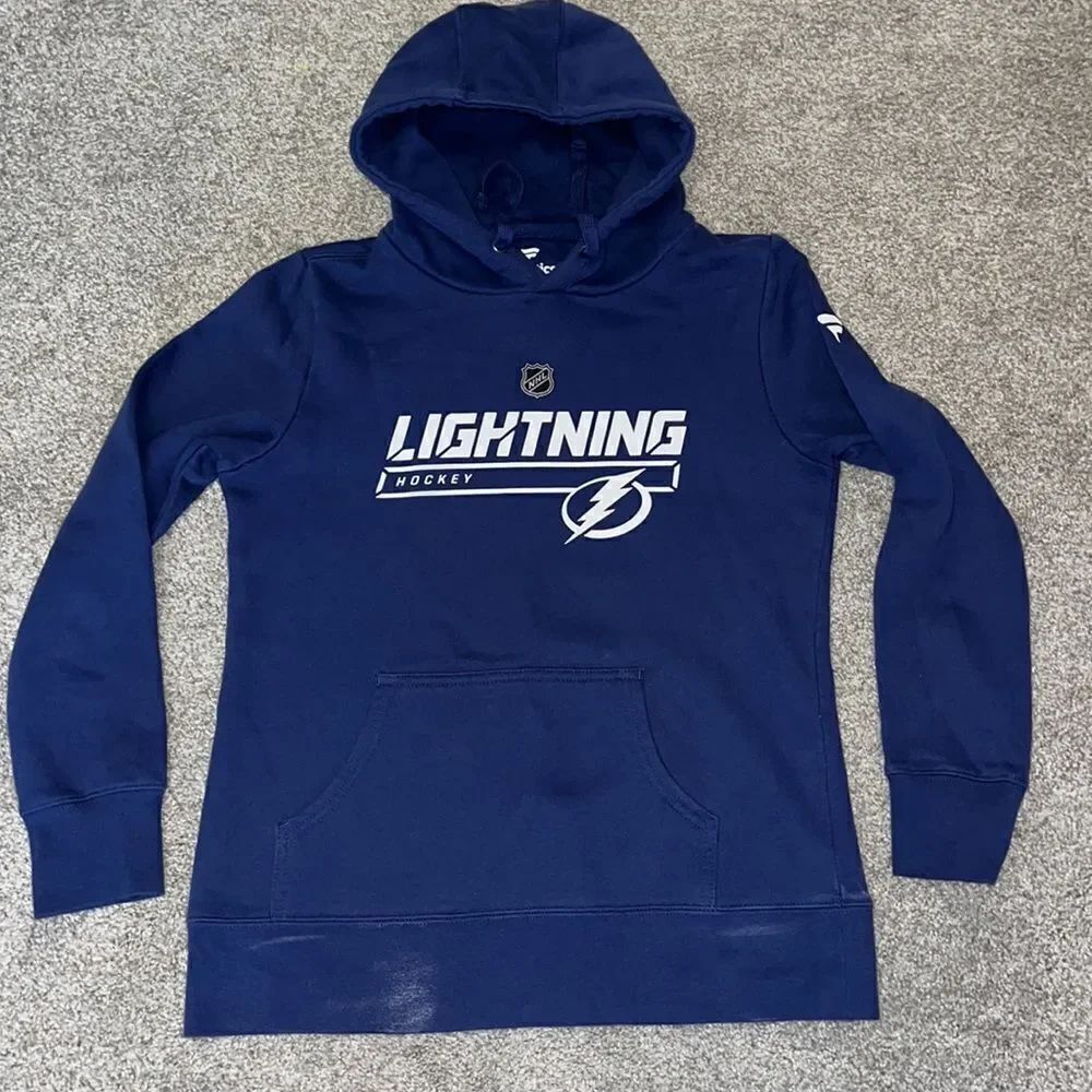 Women’s w/paint GameMode Tampa Bay hockey team hooded hoodie NHL sweatshirt S